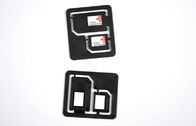 พลาสติก 2 In 1 Dual SIM อะแดปเตอร์การ์ด, Combo นาโนซิมสำหรับ iPhone 5