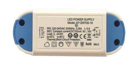 36W EN 55015 แรงดันไฟฟ้าคง LED Driver 12V 3000Ma / 24V 1500Ma