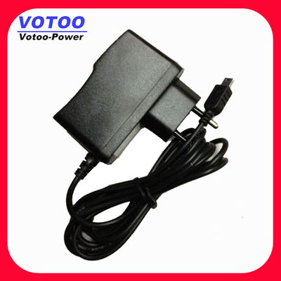 10W 5V 2A อะแดปเตอร์ติดผนังพร้อม Mini / Micro ปลั๊ก DC, กล้องวงจรปิดพาวเวอร์ซัพพลาย
