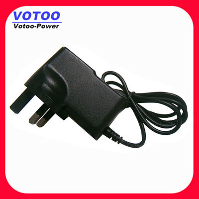 ที่มีประสิทธิภาพสูง 9W 9V 1A Wall Mount อะแดปเตอร์สำหรับเครื่องเล่นดีวีดี, 50-60Hz