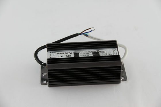 1500mA 50 วัตต์สีดำคงที่ในปัจจุบัน LED พลาสติกกรณีขับ 36V LED Driver พาวเวอร์ซัพพลาย