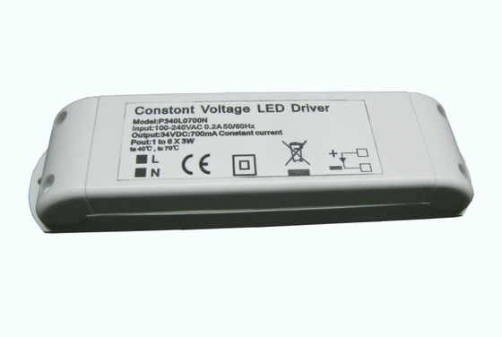 1000mA แรงดันไฟฟ้าคงไดร์เวอร์ LED 12V, ประสิทธิภาพสูง 50Hz / 60Hz