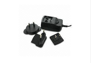 ดำยูนิเวอร์แซ AC Power Adapter, EN60950 / EN60065 เปลี่ยนปลั๊ก