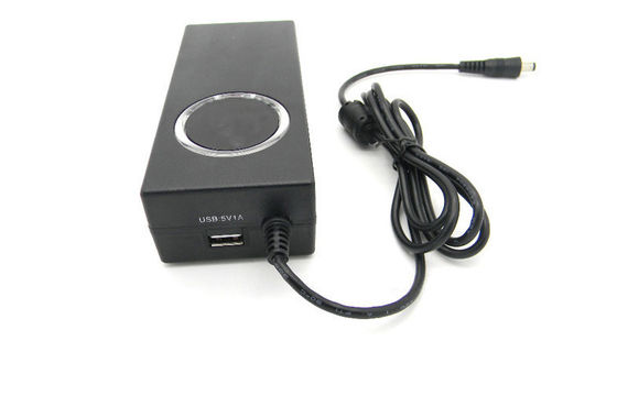 90W-Auto + สลิม + สีฟ้าจอแอลซีดีสากลอะแดปเตอร์แล็ปท็อปพาวเวอร์
