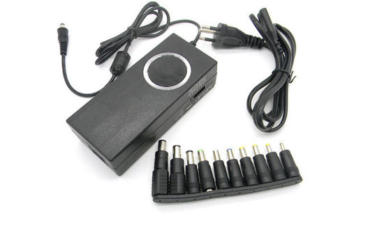 90W-Auto + สลิม + สีฟ้าจอแอลซีดีสากลอะแดปเตอร์แล็ปท็อปพาวเวอร์
