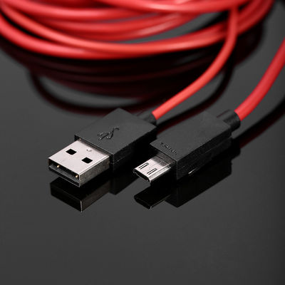 6.5 ฟุต MHL 11 Pin Micro USB เพื่อ HDMI Adapter เคเบิ้ล 1080P HDTV สำหรับ Samsung
