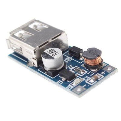 DC-DC Converter เพิ่มโมดูล 5V Boost สำหรับ Arduino ด้วยแบตเตอรี่ AA สองก้อน