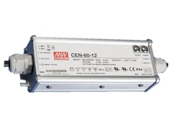 UL8750 Current LED Driver Waterproof 60W non-condensing Outdoor