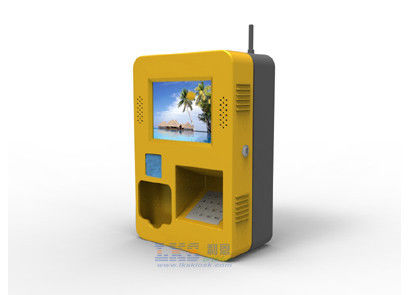 ตั๋วภาพยนตร์การพิมพ์ตู้ติดผนังด้วย Pinpad และเครื่องอ่านการ์ด NFC