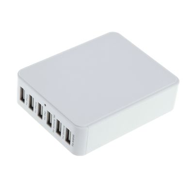 6 Port USB Charger Travel Power Adapter Accessories for Mobile Phones / Tablet