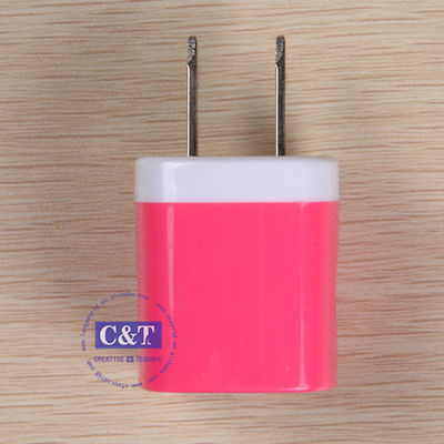 Usb Travel Home 1.0 Amp Power Adapter Wall Charger Plug For Iphone 6/6 Plus 5s Samsung
