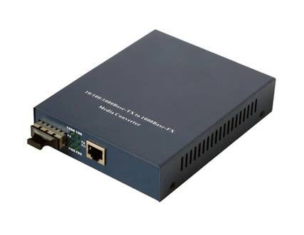 ตัวแปลงสัญญาณไฟเบอร์ออปติก 100 / 1000M รองรับการควบคุมการไหล 1536 byte Ethernet packet