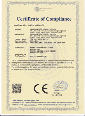 30W - 50W Isolation Constant Current LED Driver High PF 0.95 , 85V - 265V AC